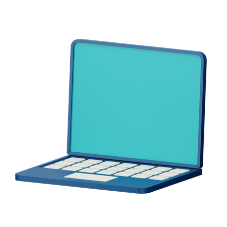 Laptop  3D Icon