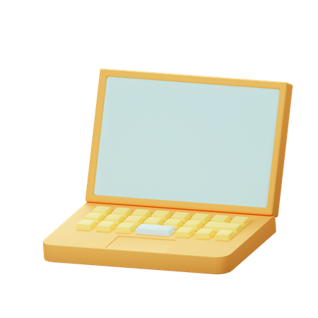 Laptop  3D Icon