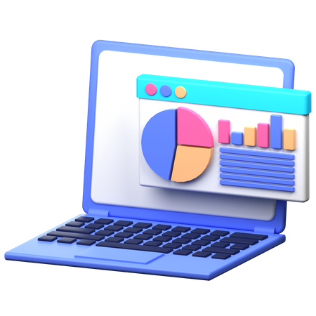 Laptop  3D Icon