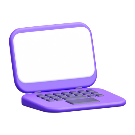 Laptop  3D Icon