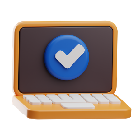 Laptop  3D Icon