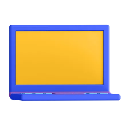 Laptop  3D Illustration