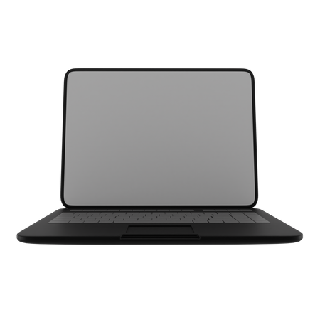 Laptop  3D Illustration