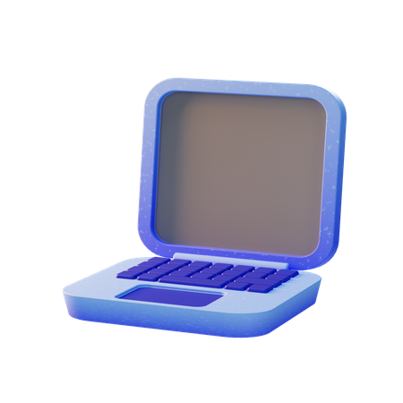 Laptop  3D Illustration