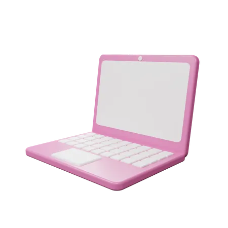 Laptop  3D Illustration