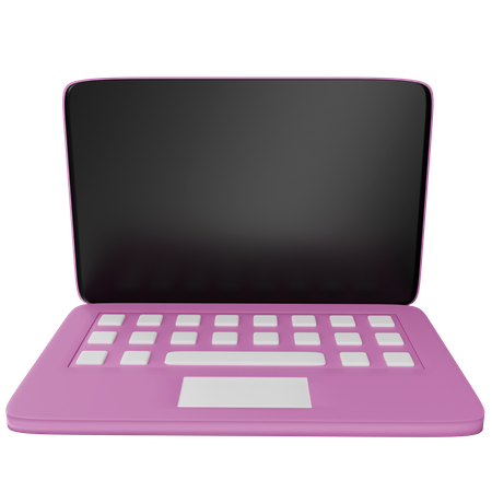 Laptop  3D Illustration