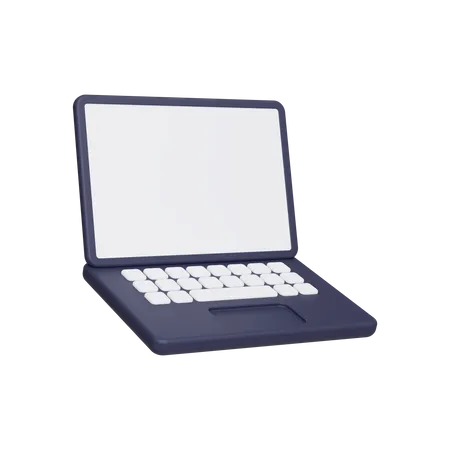 Laptop  3D Illustration