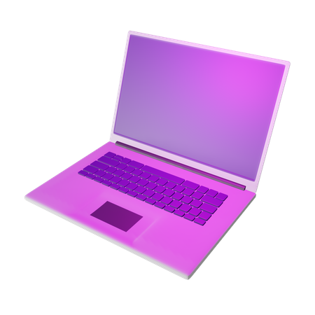 Laptop  3D Illustration