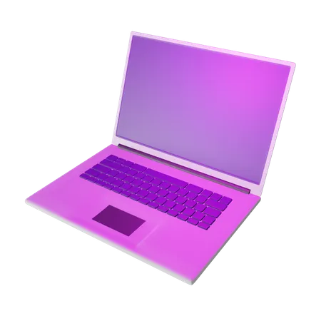 Laptop  3D Illustration