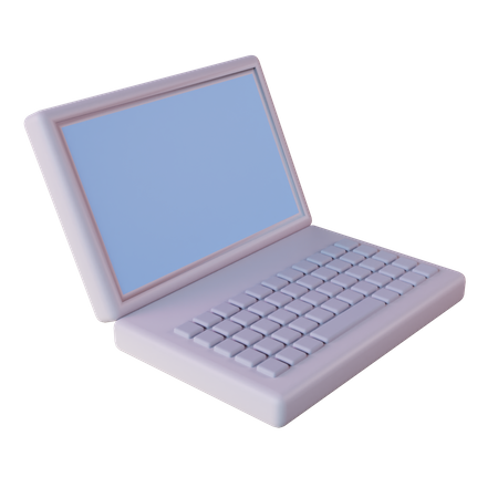 Laptop  3D Illustration