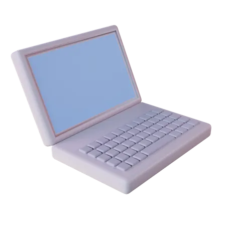 Laptop  3D Illustration