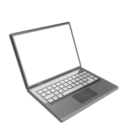 Laptop  3D Illustration