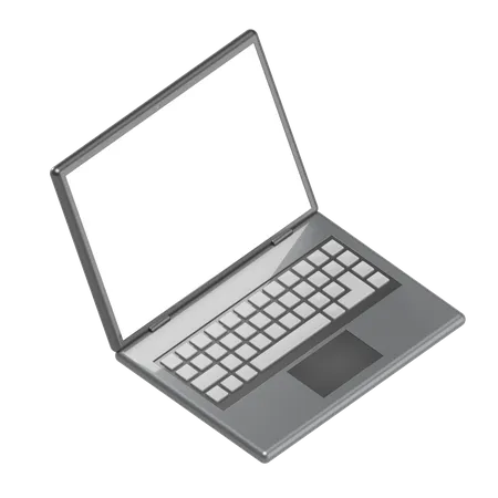 Laptop  3D Illustration