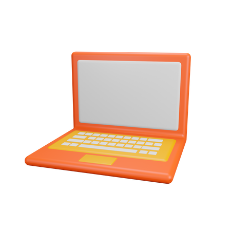 Laptop 3D Illustration