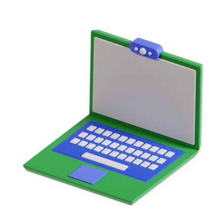 Laptop  3D Icon