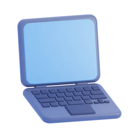 Laptop 3 D Gadget 3D Icon