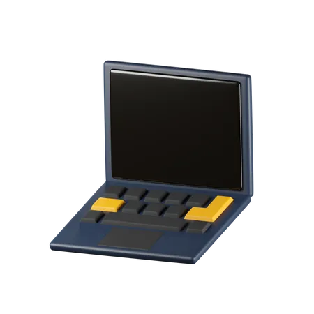 LAPTOP 3 D RENDER ISOLATED IMAGES 3D Icon