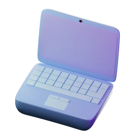Laptop Education Icon 3D Icon