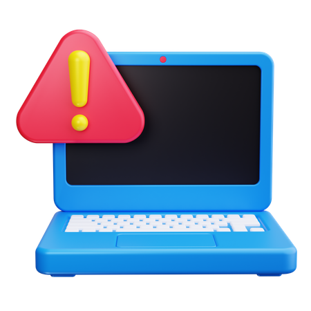 Laptop-Alarm  3D Icon