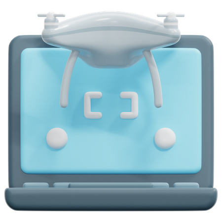 Laptop Bildschirm  3D Icon