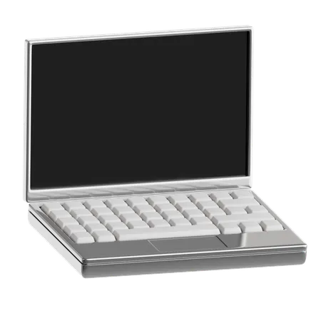 Laptop Computer  3D Icon