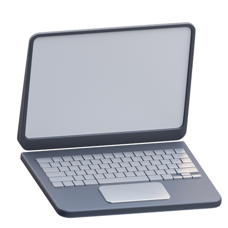 Laptop Computer  3D Icon