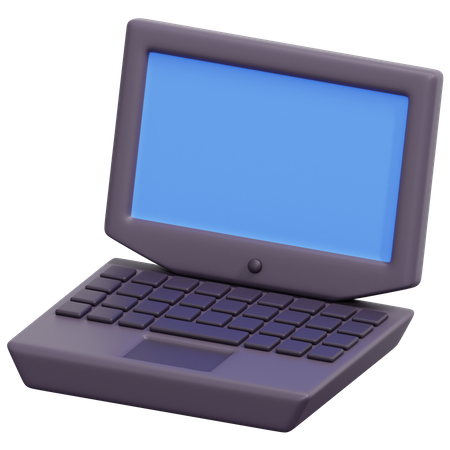 Laptop Computer 3D Icon