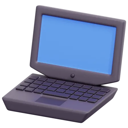 Laptop Computer 3D Icon