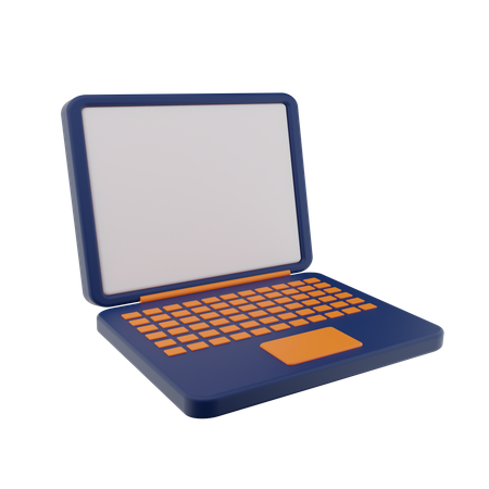 Laptop Device  3D Icon