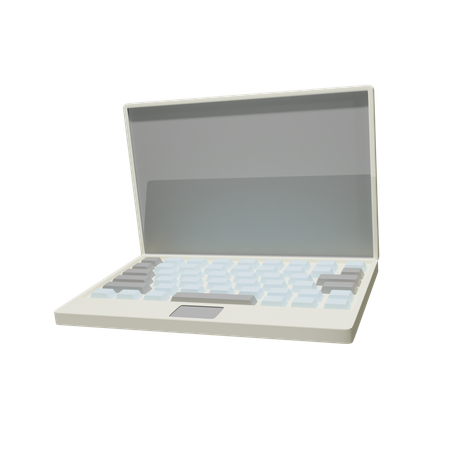 Laptop-Gerät  3D Icon