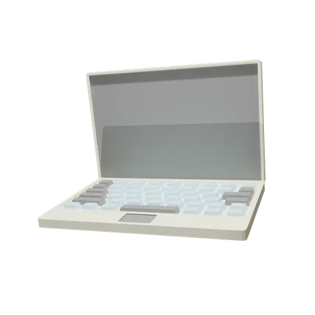 Laptop-Gerät  3D Icon