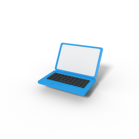 Laptop-Gerät  3D Icon