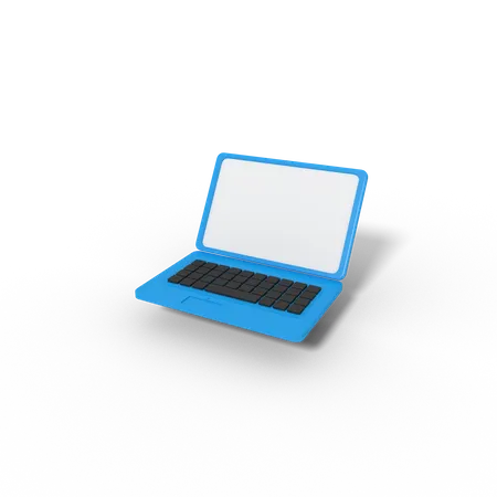 Laptop-Gerät  3D Icon