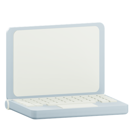 Laptop Mockup  3D Icon