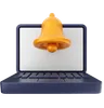 Laptop Notification Bell