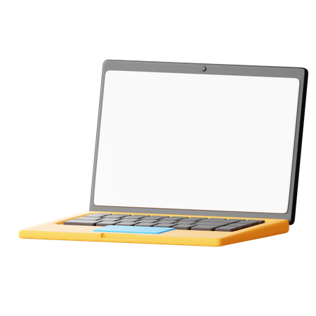 Laptop Screen  3D Icon