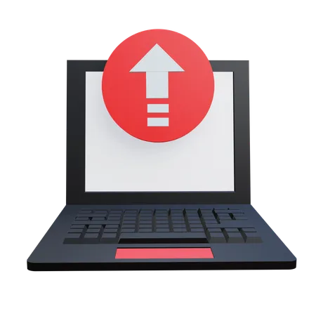 Laptop-Upgrade  3D Icon