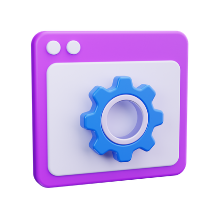 Laptop-Wartung  3D Icon