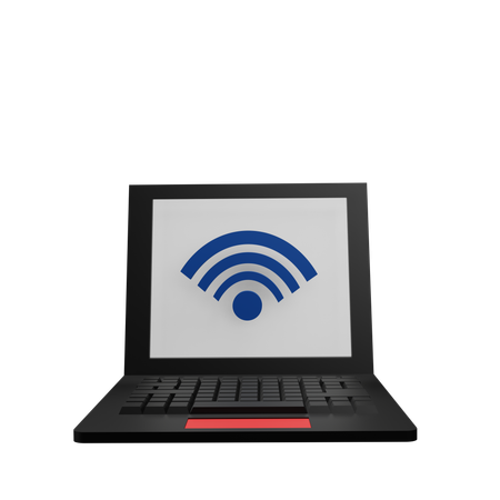 Wi-fi portátil  3D Icon