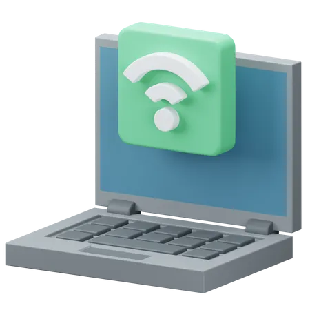 Wifi portátil  3D Icon