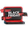 Laptop with Black Friday Promotion