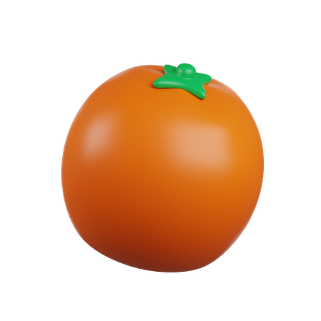 Laranja  3D Icon