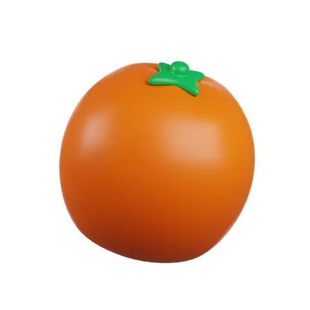 Laranja  3D Icon