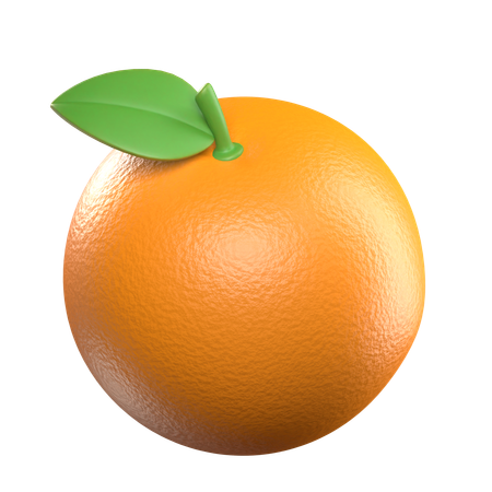 Laranja  3D Icon