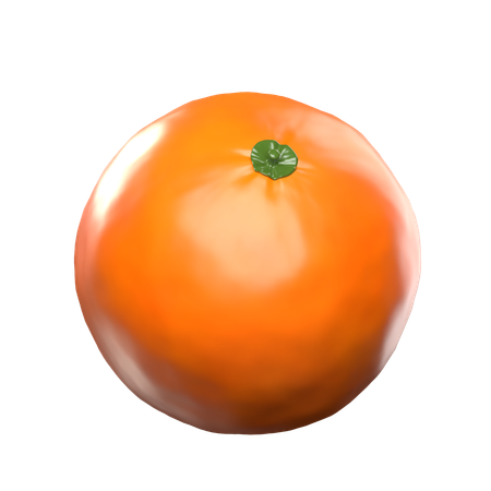 Laranja  3D Icon