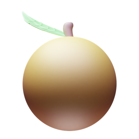 Laranja  3D Icon