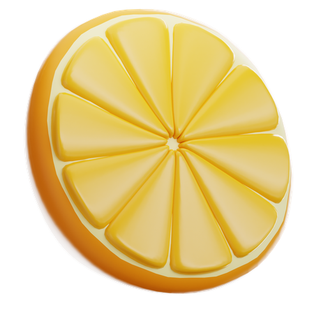 Laranja  3D Icon