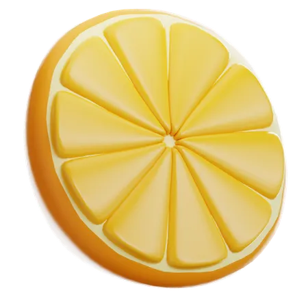 Laranja  3D Icon