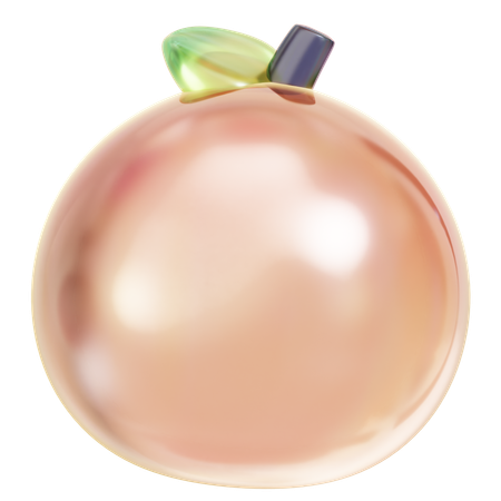 Laranja  3D Icon