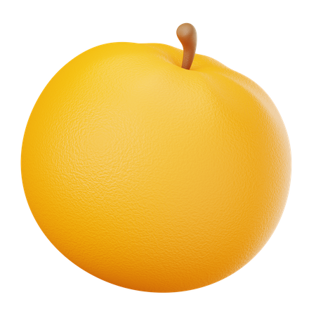 Laranja  3D Illustration